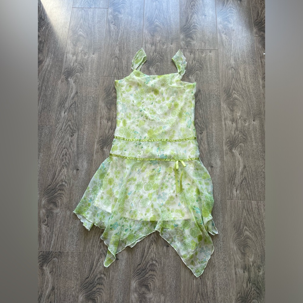 2000’s Dropped Waist Spring Dress